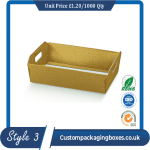 Square Cardboard Tray sample #3
