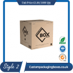 Square shipping boxes sample #2