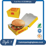 Custom Burger Boxes