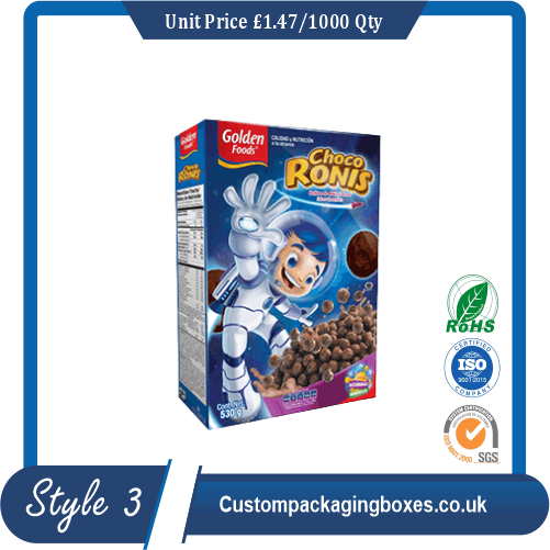 Custom Chocolate Cereal Boxes sample #3