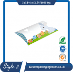 Custom Folding Pillow Boxes sample #2