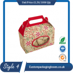 Custom Kraft Cookie Boxes sample #4