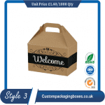 Custom Kraft Gable Packaging Boxes sample #3