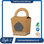 Custom Kraft Handle Boxes sample #2