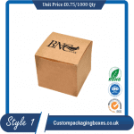 Custom Kraft Logo Shipping Boxes sample #1