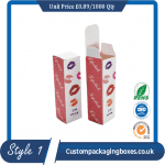 Custom Lipstick Boxes sample #1