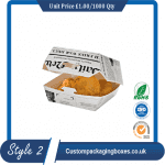 Custom Mini Burger Boxes sample #2