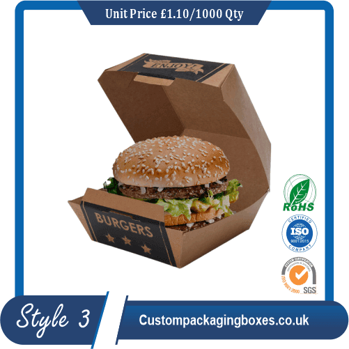 Custom Mini Burger Boxes sample #3