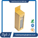 Custom Packaging Boxes with Window sample #2