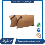 Custom Pillow Packaging Boxes sample #2