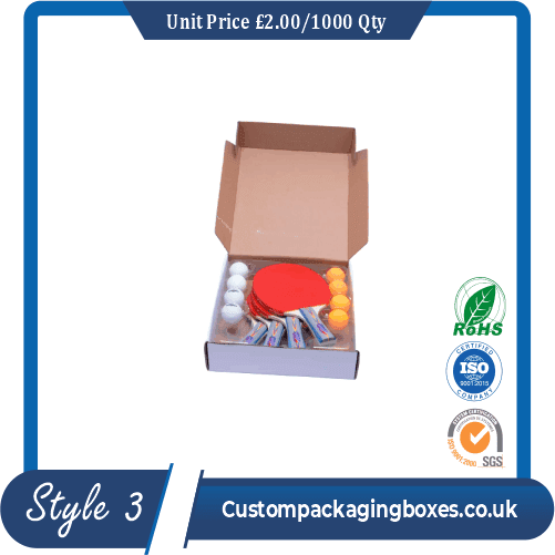 Custom Ping Pong Packaging Boxes sample # 3