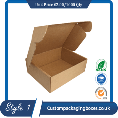 Custom Slotted Packaging Boxes sample #1