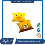 Custom Small Gift Pillow Boxes sample #4