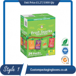 Custom Snacks Packaging Boxes sample #1