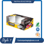 Colorful custom toy packaging boxes with interactive elements