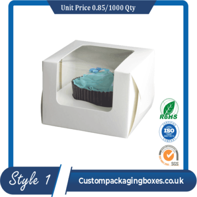 Custom Window Dessert Packaging Boxes sample #1