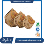 Custom brown pizza boxes sample #4