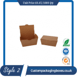 Kraft Tuck Top Boxes sample #2