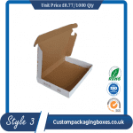 White Kraft Packaging Boxes