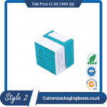 Printed Cream Packaging Boxes sample # 2