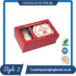 Printed Cream Packaging Boxes sample # 3