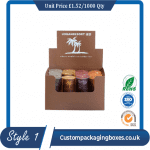 Printed Kraft Display Packaging Boxes sample #1