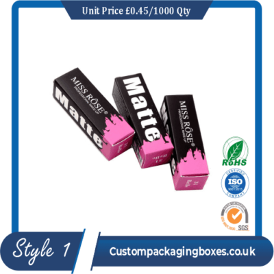 Printed Lip Balm Packaging Boxes sample #1
