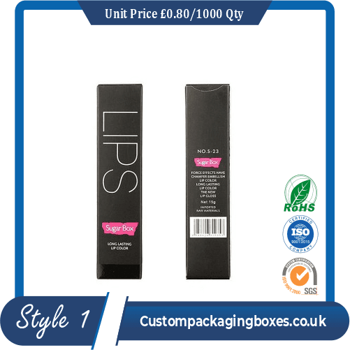 Printed Lip Gloss Packaging Boxes