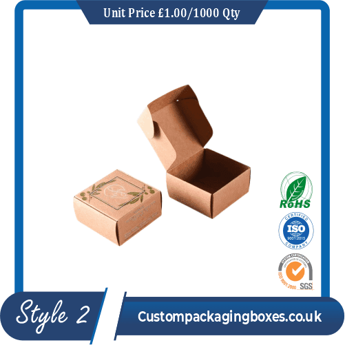 Soap Die Cut Packaging Boxes SAMPLE #2
