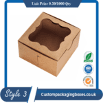Kraft Window Packaging Boxes