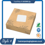 Kraft Window Packaging Boxes