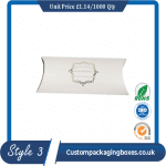 White Pillow Boxes sample #3