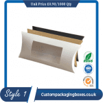 Custom Wig Pillow Boxes