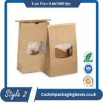 Kraft Window Paper Bags