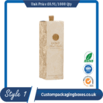 custom printed glossy lotion packaging boxes sample # 1