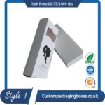 custom printed hair extension packaging boxes sample # 1