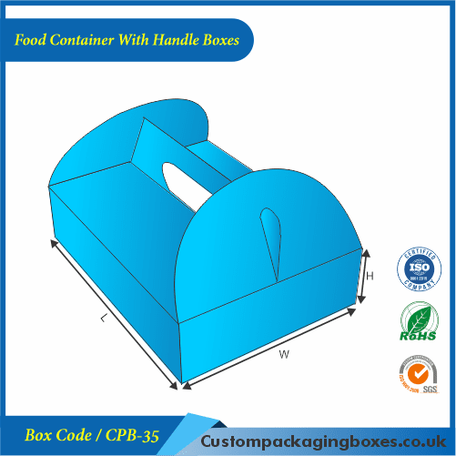 Food Container With Handle Boxes 01