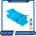 Seal End Packaging Boxes template # 1