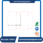 Seal End Packaging Boxes template # 4