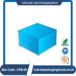 Self Lock Cake Packaging Boxes template # 3