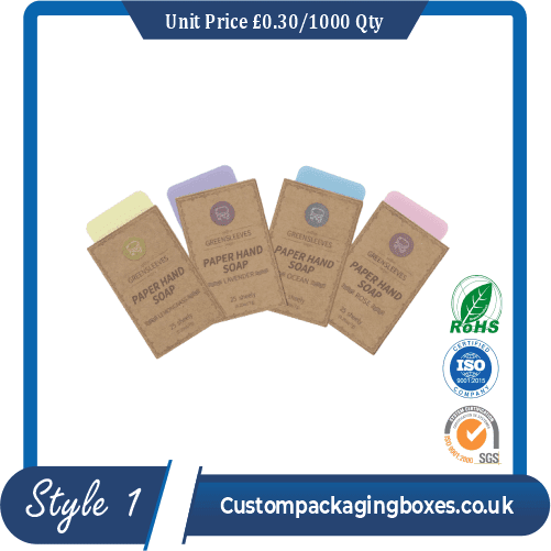 Custom Paper Soap Boxes sample #1
