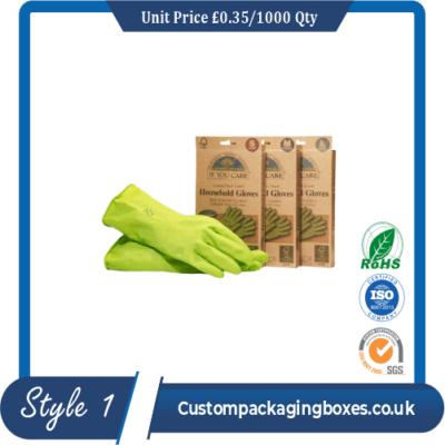 Custom Latex Gloves Packaging Boxes