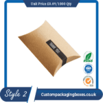 Pillow Style Packaging Boxes sample #2