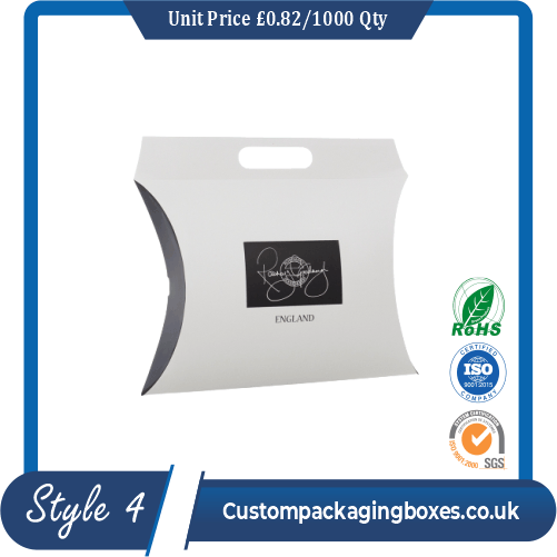 Pillow Style Packaging Boxes sample #4