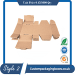 Flat-pack ecommerce boxes